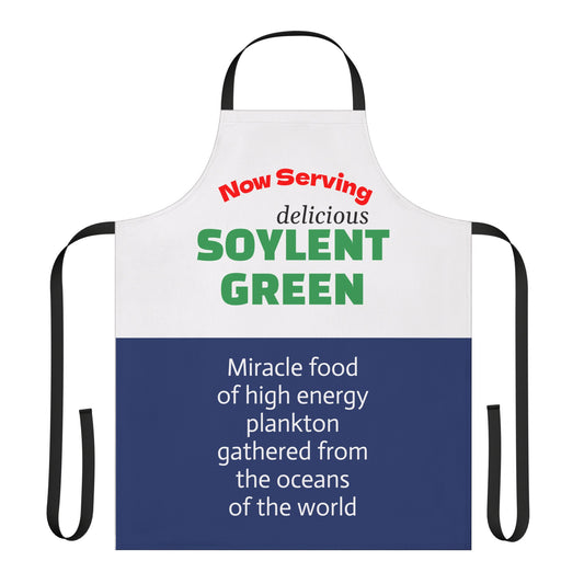 Kitchen Apron | Soylent Green Parody-One size-Black-Nicodemus Studios