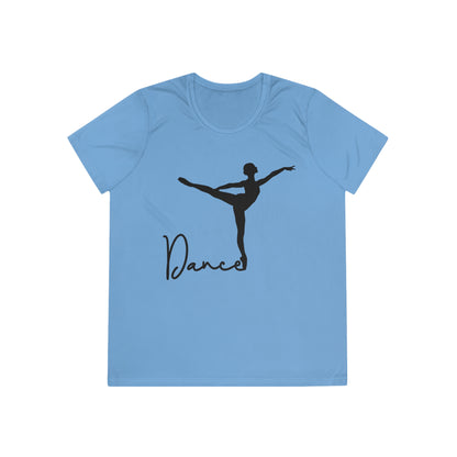 Ladies Soft Ballet Top | Dance Script Ballet-Carolina Blue-S-Nicodemus Studios