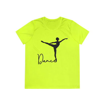 Ladies Soft Ballet Top | Dance Script Ballet-Neon Yellow-XS-Nicodemus Studios