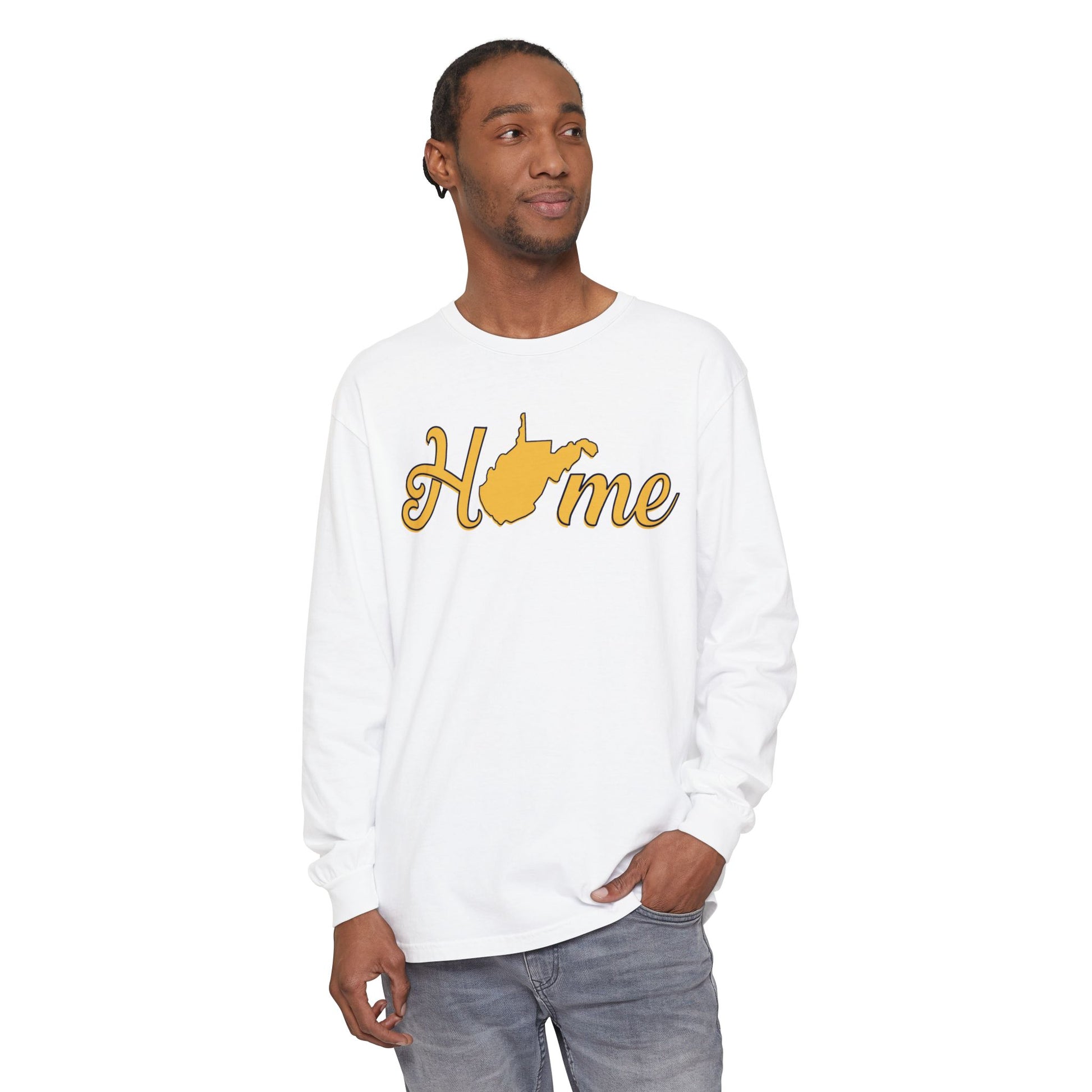 Long Sleeve T-Shirt [100% ring-spun cotton] | Home WV-Nicodemus Studios