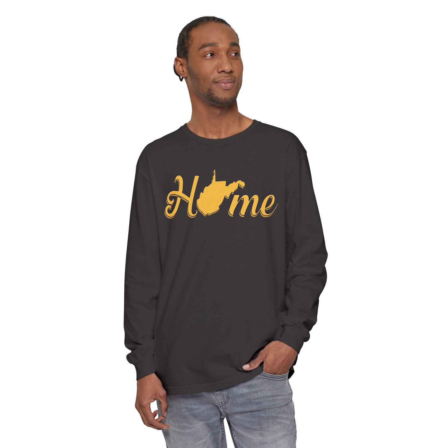 Long Sleeve T-Shirt [100% ring-spun cotton] | Home WV-Nicodemus Studios