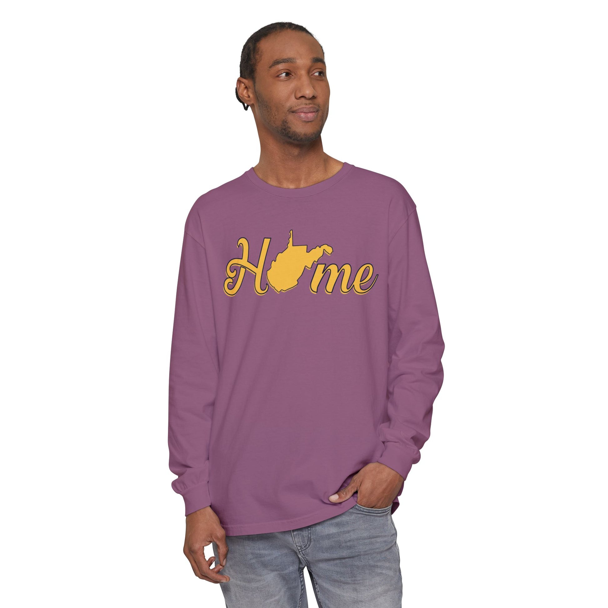 Long Sleeve T-Shirt [100% ring-spun cotton] | Home WV-Nicodemus Studios