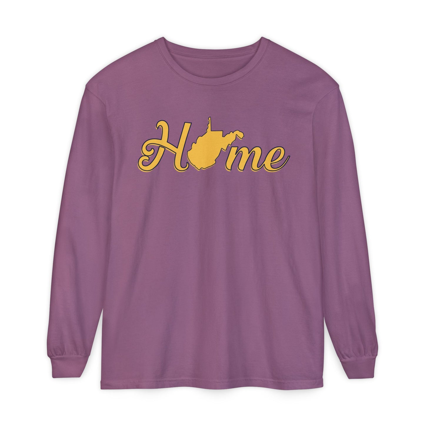 Long Sleeve T-Shirt [100% ring-spun cotton] | Home WV-Berry-S-Nicodemus Studios