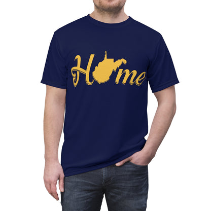 Men's Graphic Tee Shirt | "Home WV" by Nicodemus Studios-Nicodemus Studios