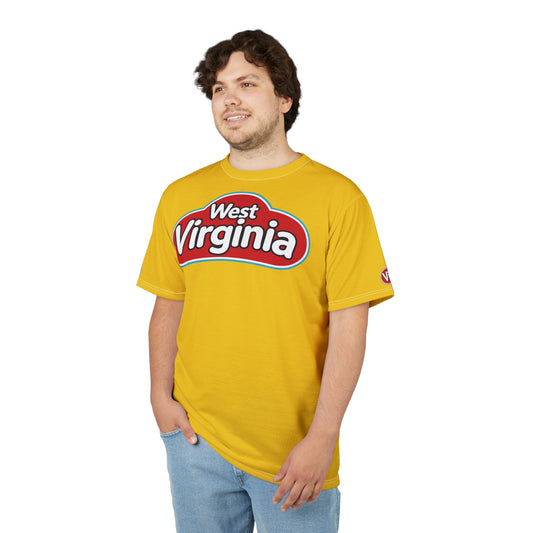Men's Graphic Tee Shirt | West Virginia Sculptor-White stitching-6 oz.-S-Nicodemus Studios
