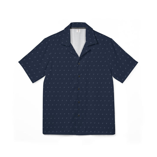 Men's Hawaiian Camp Shirt - Tropical Style for Summer Adventures-Nicodemus Studios