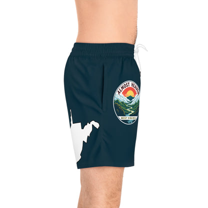 Men's Swim Shorts | Almost Heaven West Virginia-Nicodemus Studios