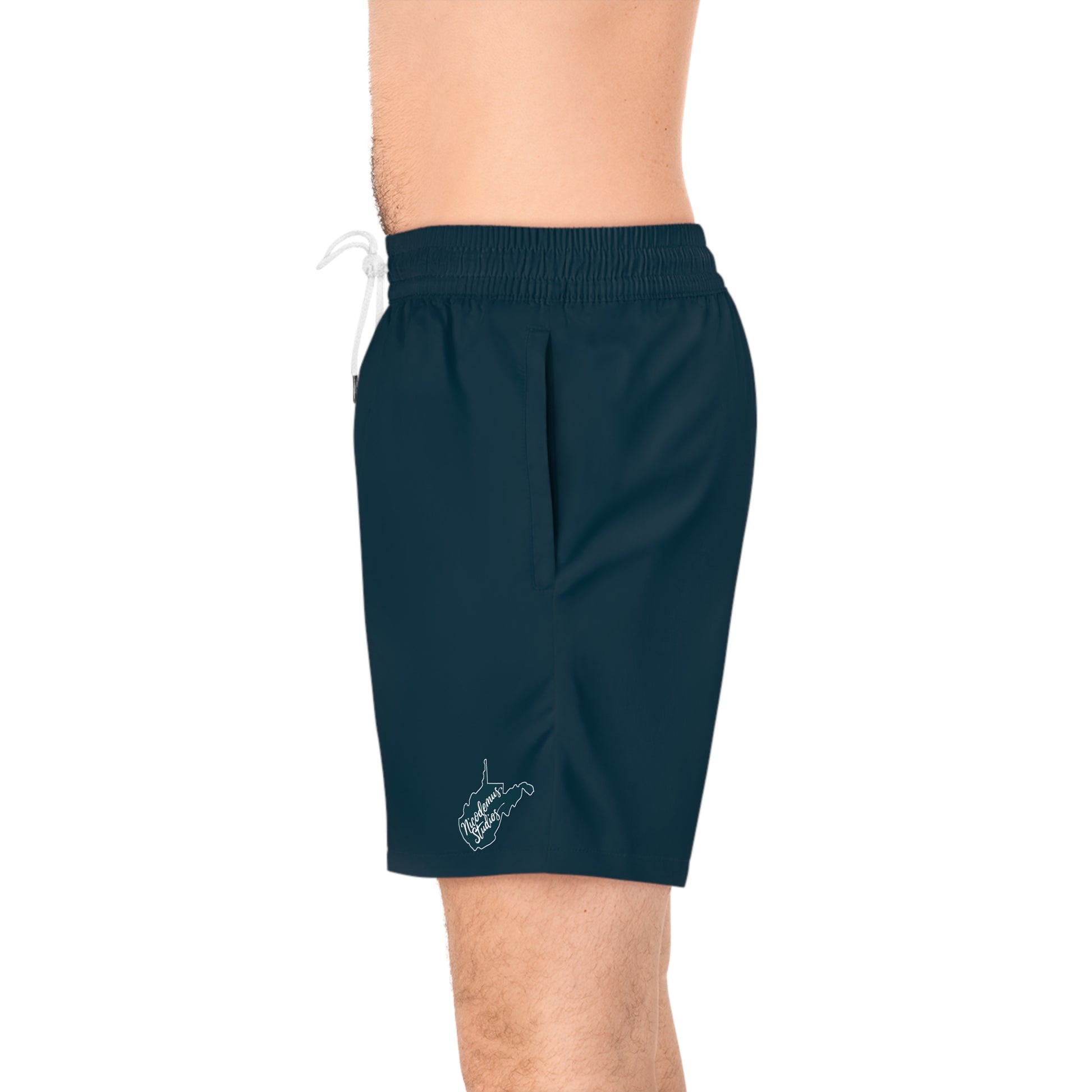 Men's Swim Shorts | Almost Heaven West Virginia-Nicodemus Studios
