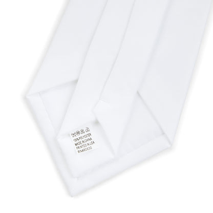 Necktie | West Virginia Pattern-Yellow Outline on Blue-Nicodemus Studios