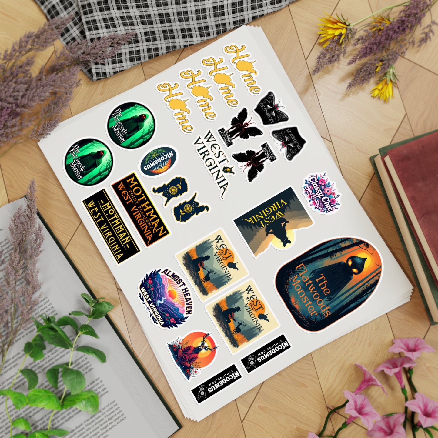 Nicodemus Studios Sticker Grab Pack-Nicodemus Studios