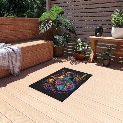 Outdoor Patio Rug | Magical West Virginia-Nicodemus Studios
