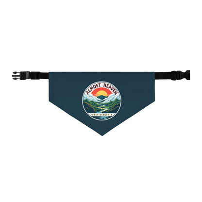 Pet Bandana Collar | Almost Heaven-L-Nicodemus Studios