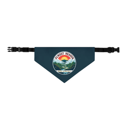 Pet Bandana Collar | Almost Heaven-M-Nicodemus Studios