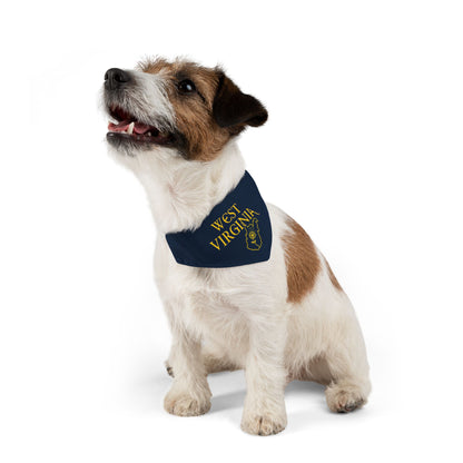 Pet Bandana Collar | West Virginia Dandelion Design-Nicodemus Studios