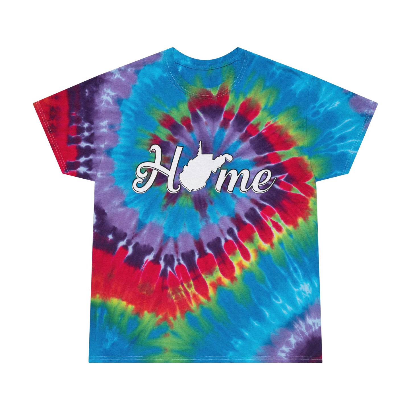 Spiral Tie-Dye Tee | West Virginia Home-Nicodemus Studios
