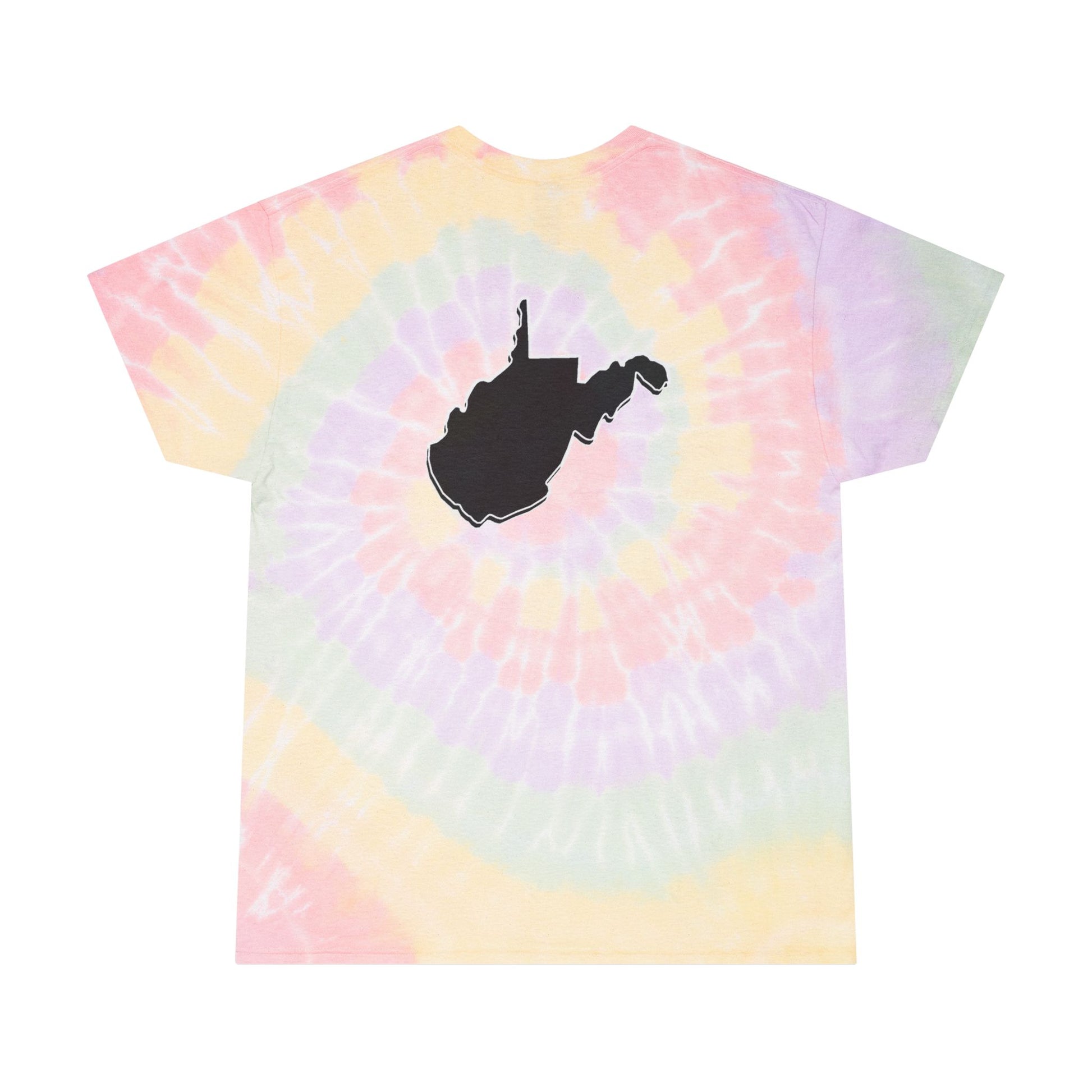 Spiral Tie-Dye Tee | West Virginia Home-Nicodemus Studios