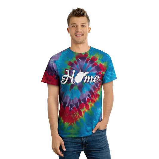 Spiral Tie-Dye Tee | West Virginia Home-Nicodemus Studios