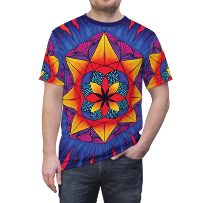 Unisex Art Print Graphic Tee Shirt | "Life from Estar" by Nicodemus Studios-Nicodemus Studios