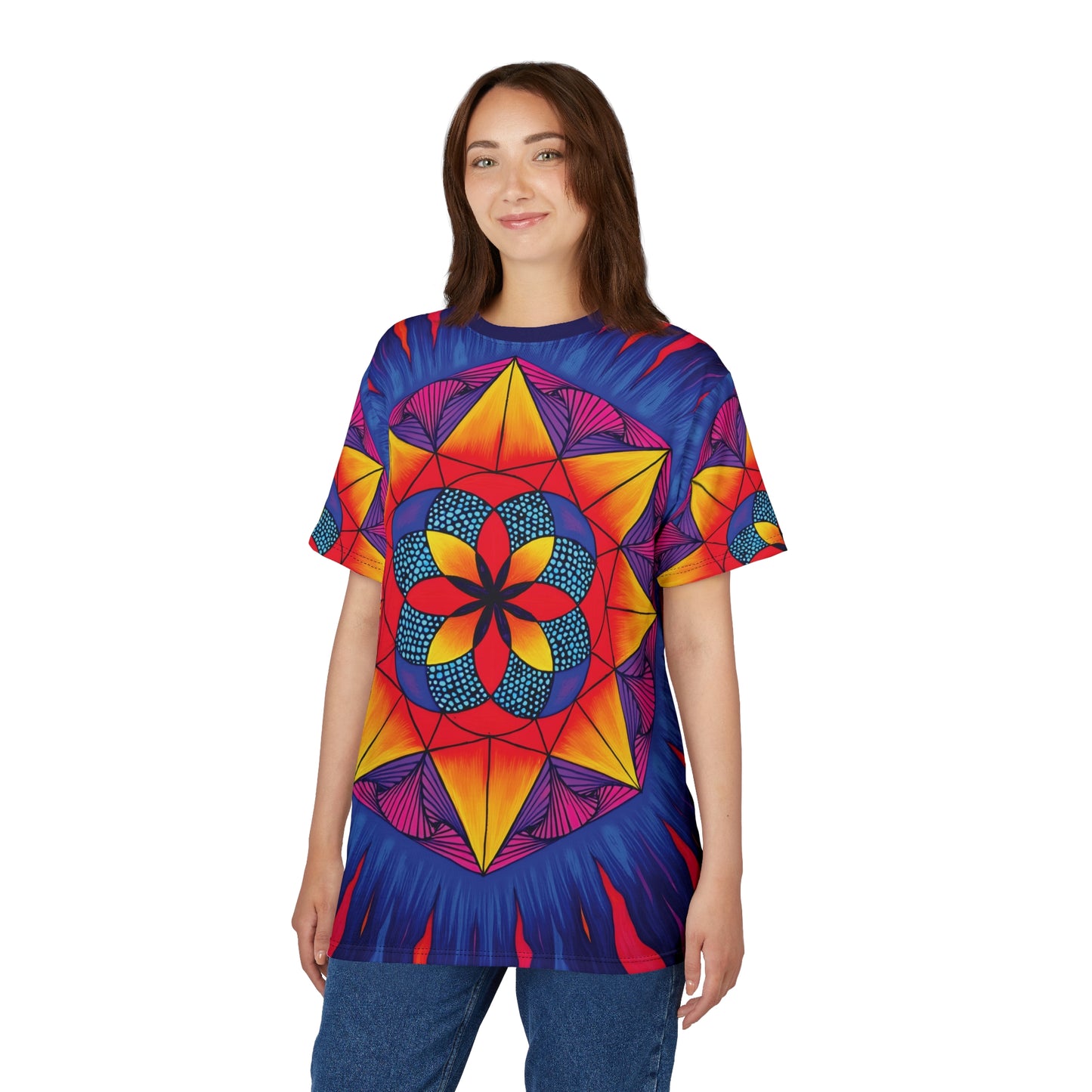 Unisex Art Print Graphic Tee Shirt | "Life from Estar" by Nicodemus Studios-Nicodemus Studios