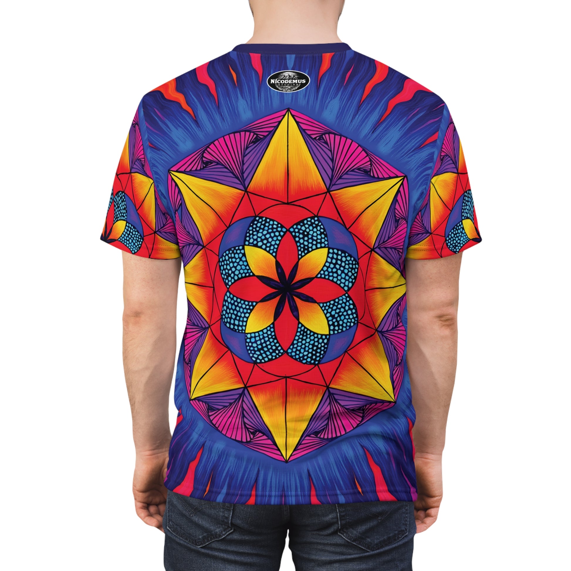 Unisex Art Print Graphic Tee Shirt | "Life from Estar" by Nicodemus Studios-Nicodemus Studios