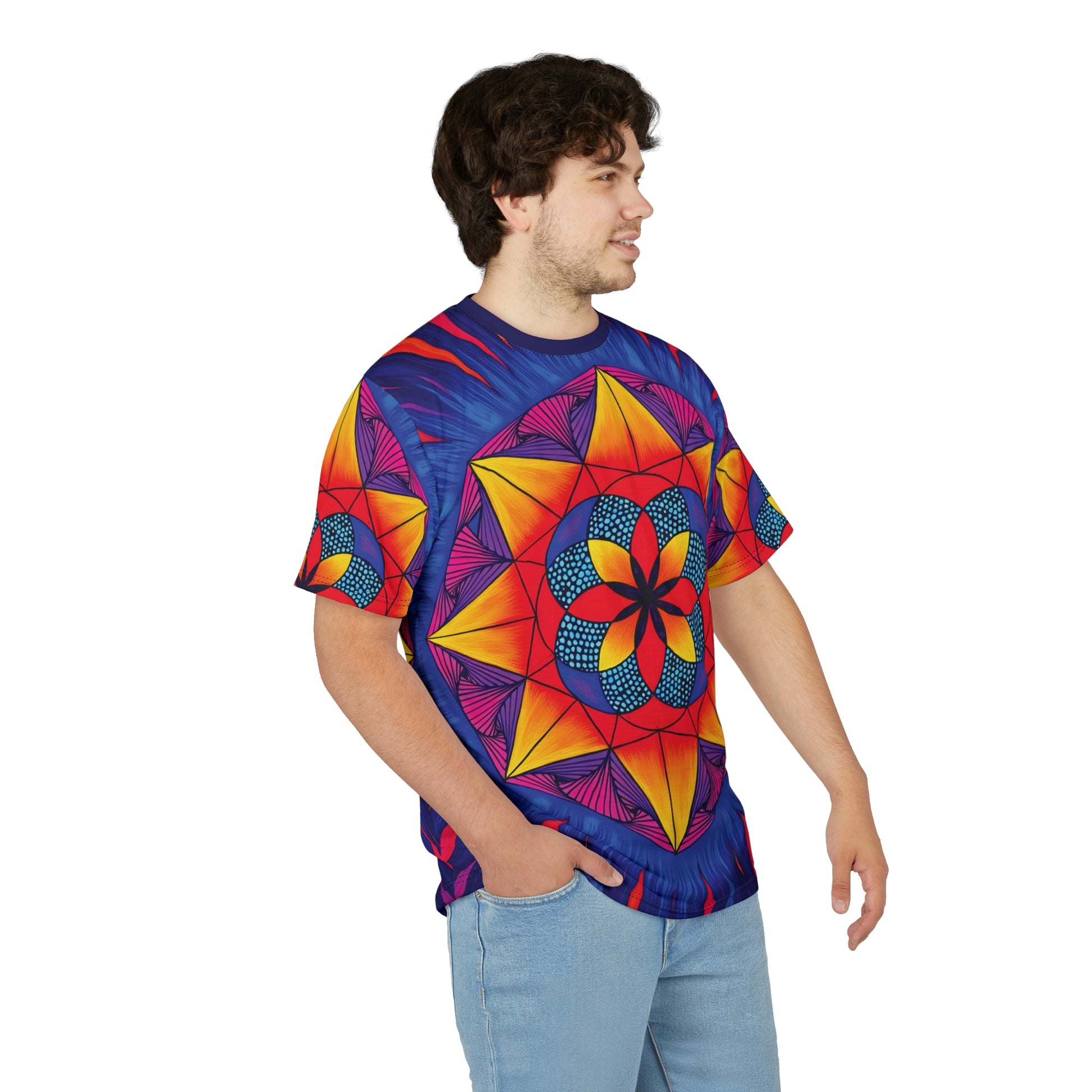 Unisex Art Print Graphic Tee Shirt | "Life from Estar" by Nicodemus Studios-Nicodemus Studios