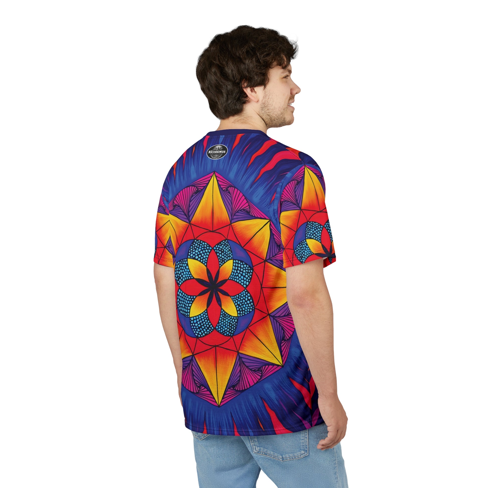 Unisex Art Print Graphic Tee Shirt | "Life from Estar" by Nicodemus Studios-Nicodemus Studios