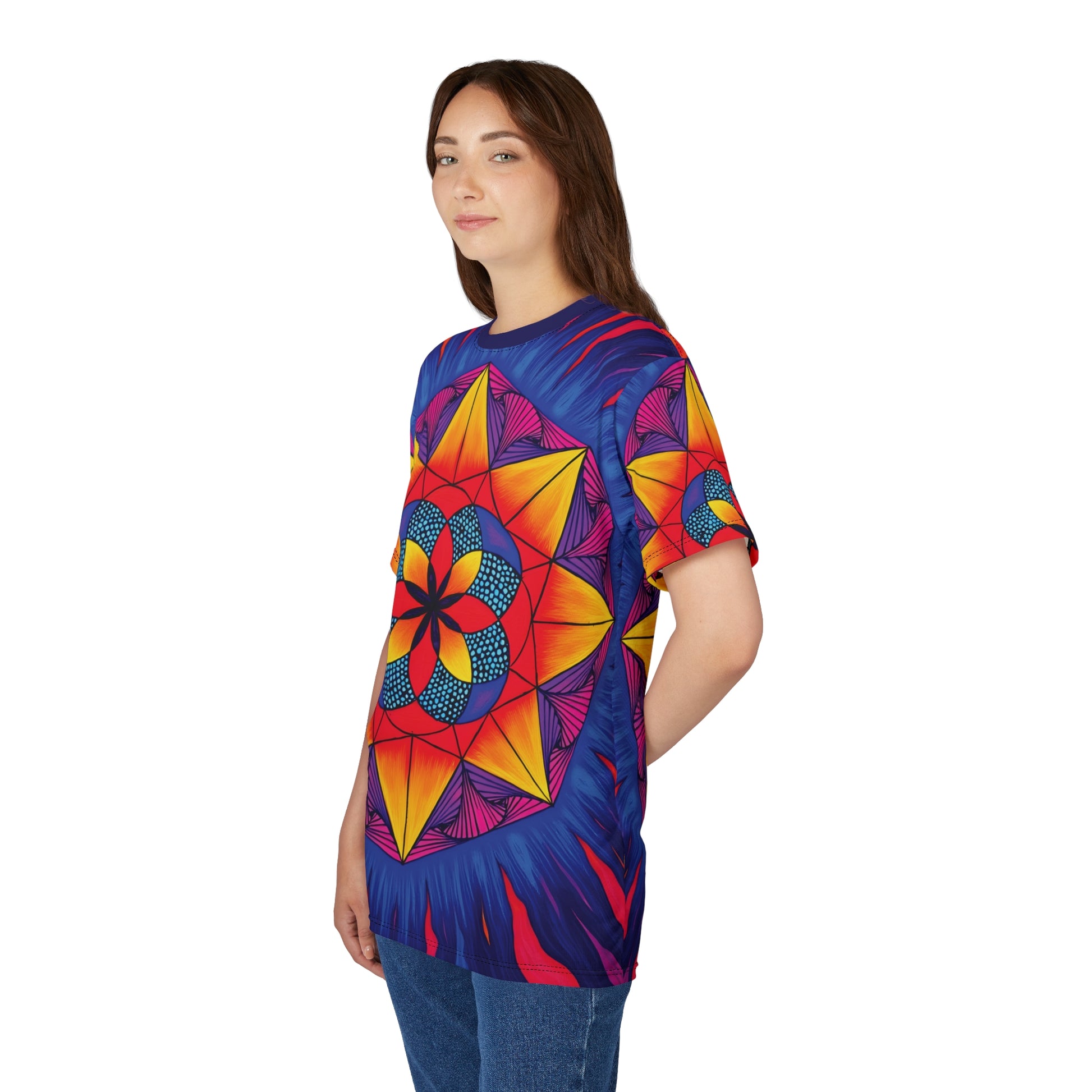 Unisex Art Print Graphic Tee Shirt | "Life from Estar" by Nicodemus Studios-Nicodemus Studios