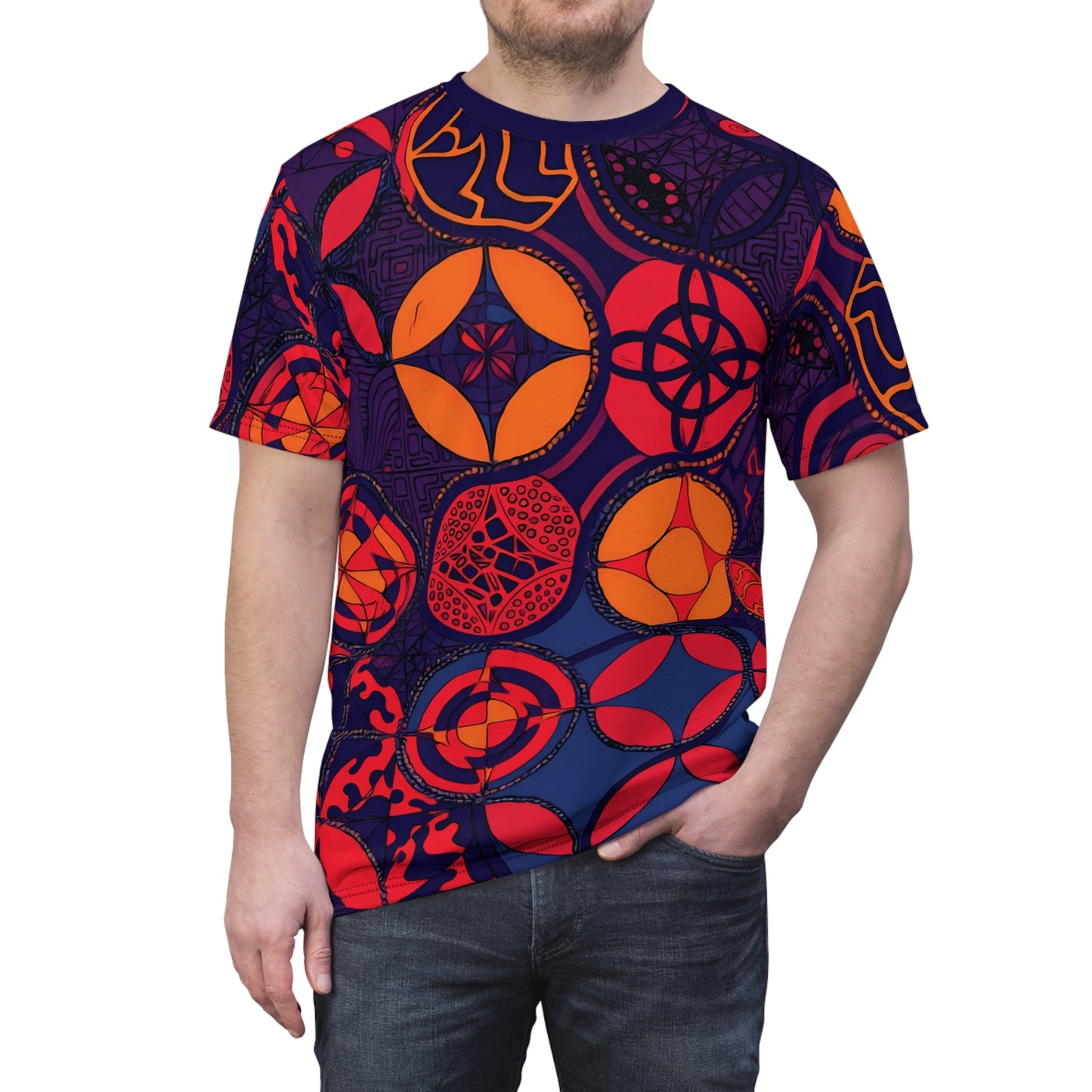 Unisex Art Print Graphic Tee Shirt | "Mechanisms" by Nicodemus Studios-Nicodemus Studios