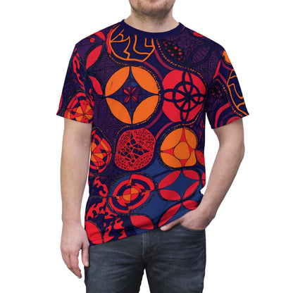 Unisex Art Print Graphic Tee Shirt | "Mechanisms" by Nicodemus Studios-Nicodemus Studios
