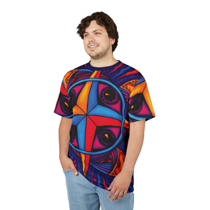 Unisex Art Print Graphic Tee Shirt | "Navigator" by Nicodemus Studios-Nicodemus Studios