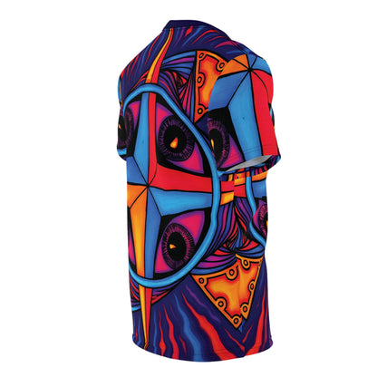 Unisex Art Print Graphic Tee Shirt | "Navigator" by Nicodemus Studios-Nicodemus Studios