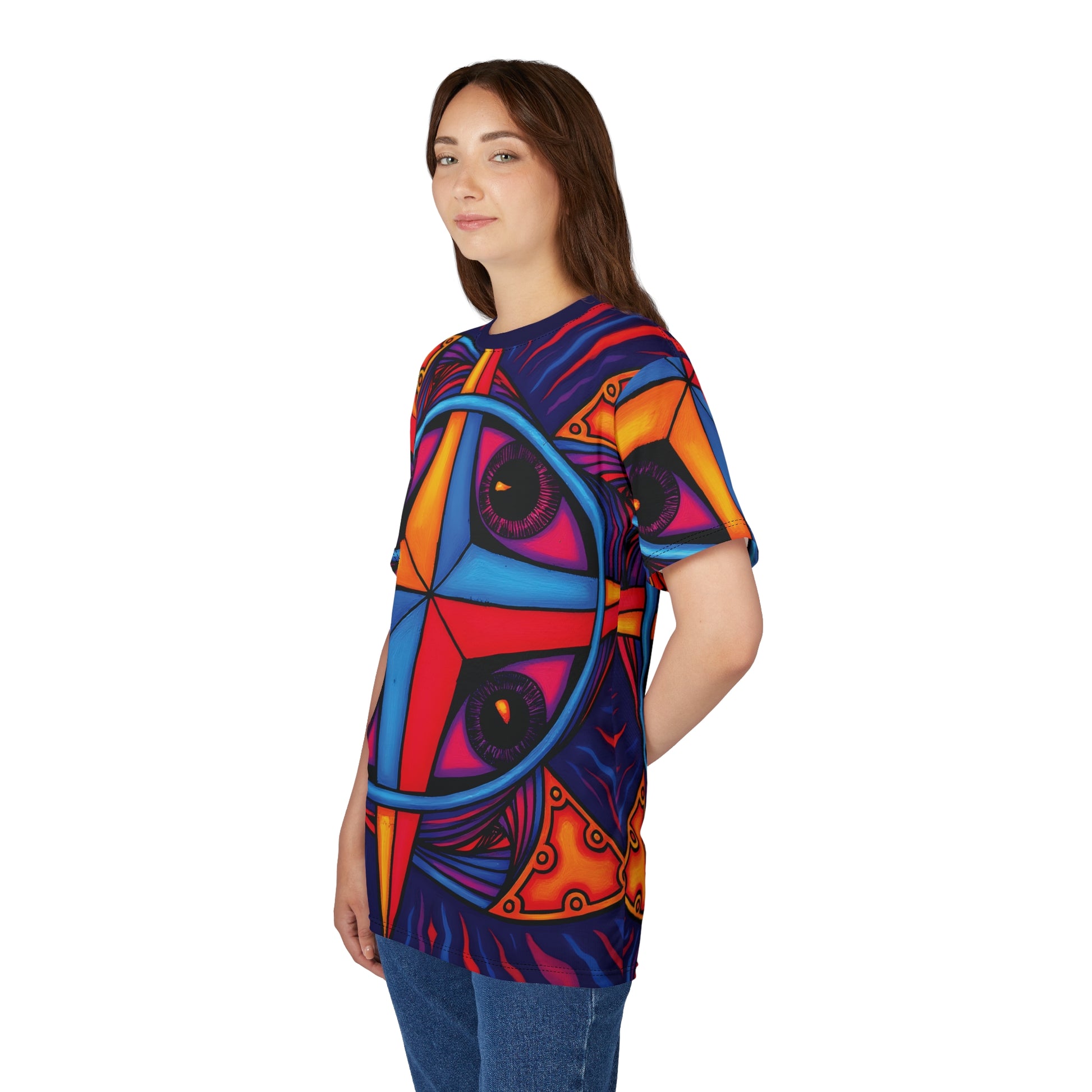Unisex Art Print Graphic Tee Shirt | "Navigator" by Nicodemus Studios-Nicodemus Studios