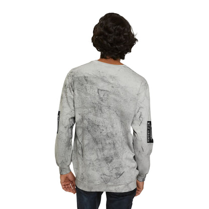 Unisex Color Blast Crewneck Sweatshirt | Mothman-Nicodemus Studios