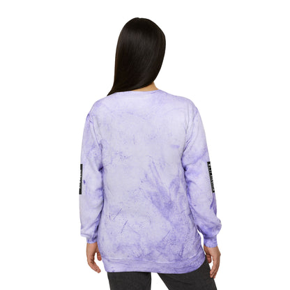 Unisex Color Blast Crewneck Sweatshirt | Mothman-Nicodemus Studios