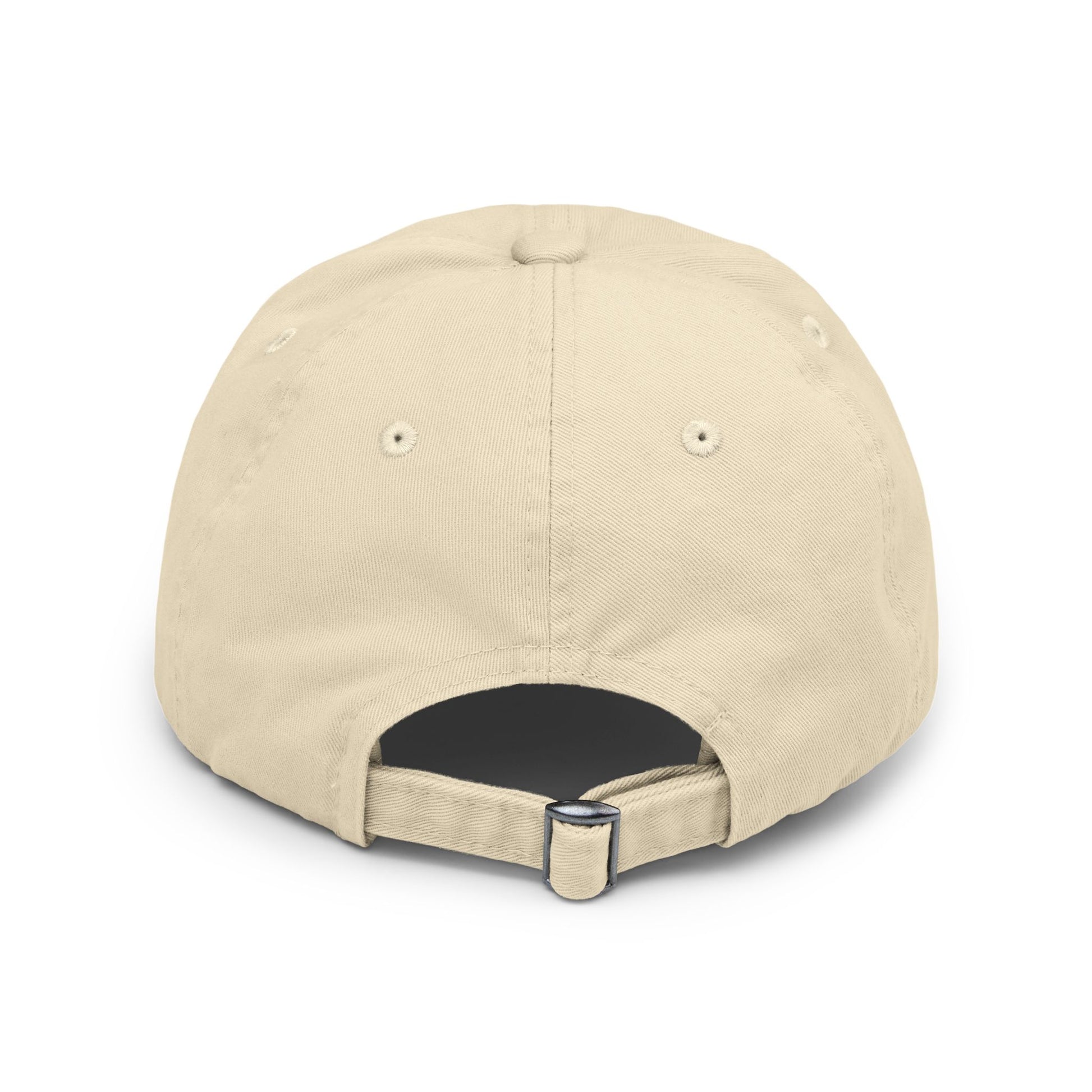 Unisex Distressed Cap | West Virginia Dandelion Design-Nicodemus Studios