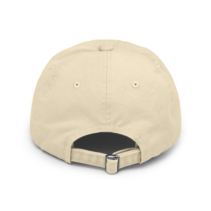 Unisex Distressed Cap | West Virginia Dandelion Design-Nicodemus Studios