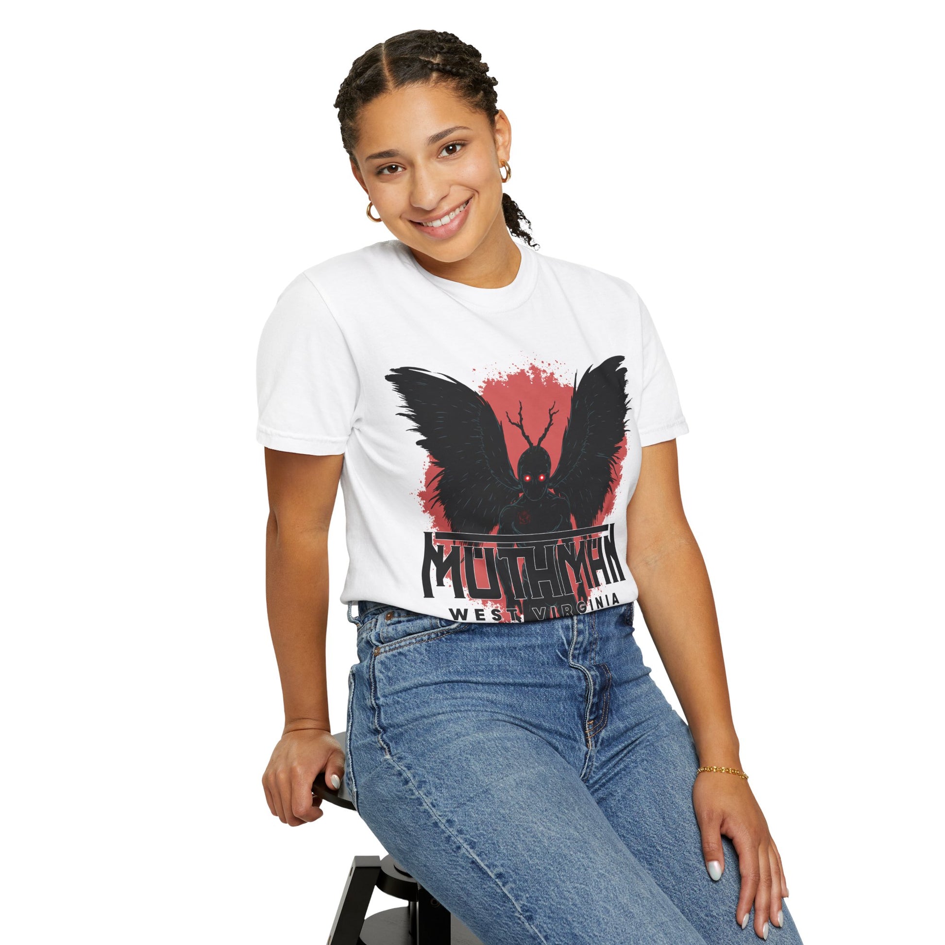 Unisex Garment-Dyed T-shirt | Mothman-Nicodemus Studios