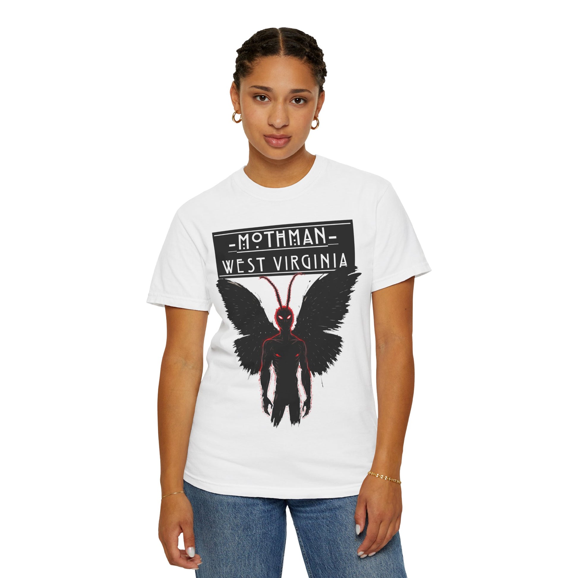 Unisex Garment-Dyed T-shirt | Mothman-Nicodemus Studios
