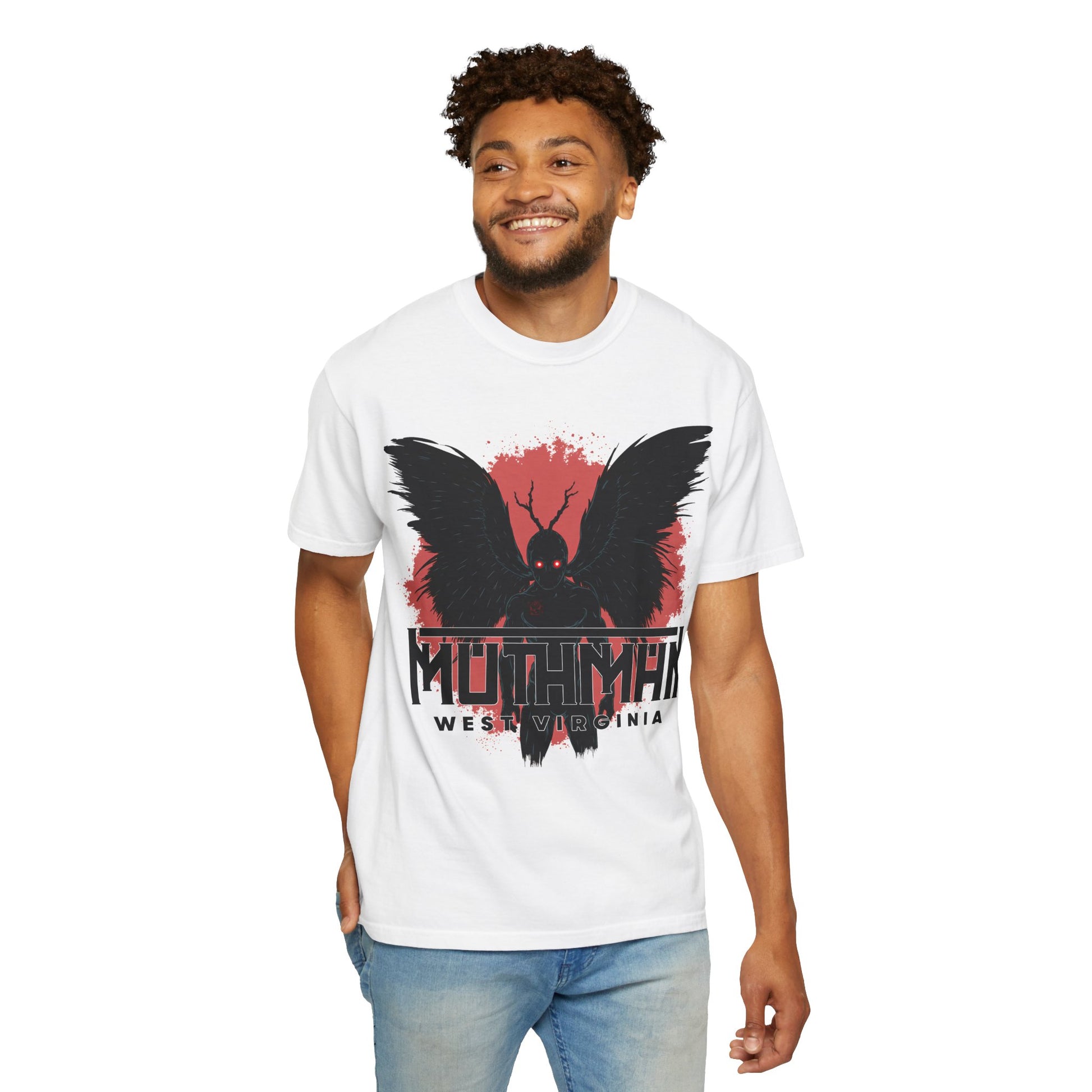 Unisex Garment-Dyed T-shirt | Mothman-Nicodemus Studios