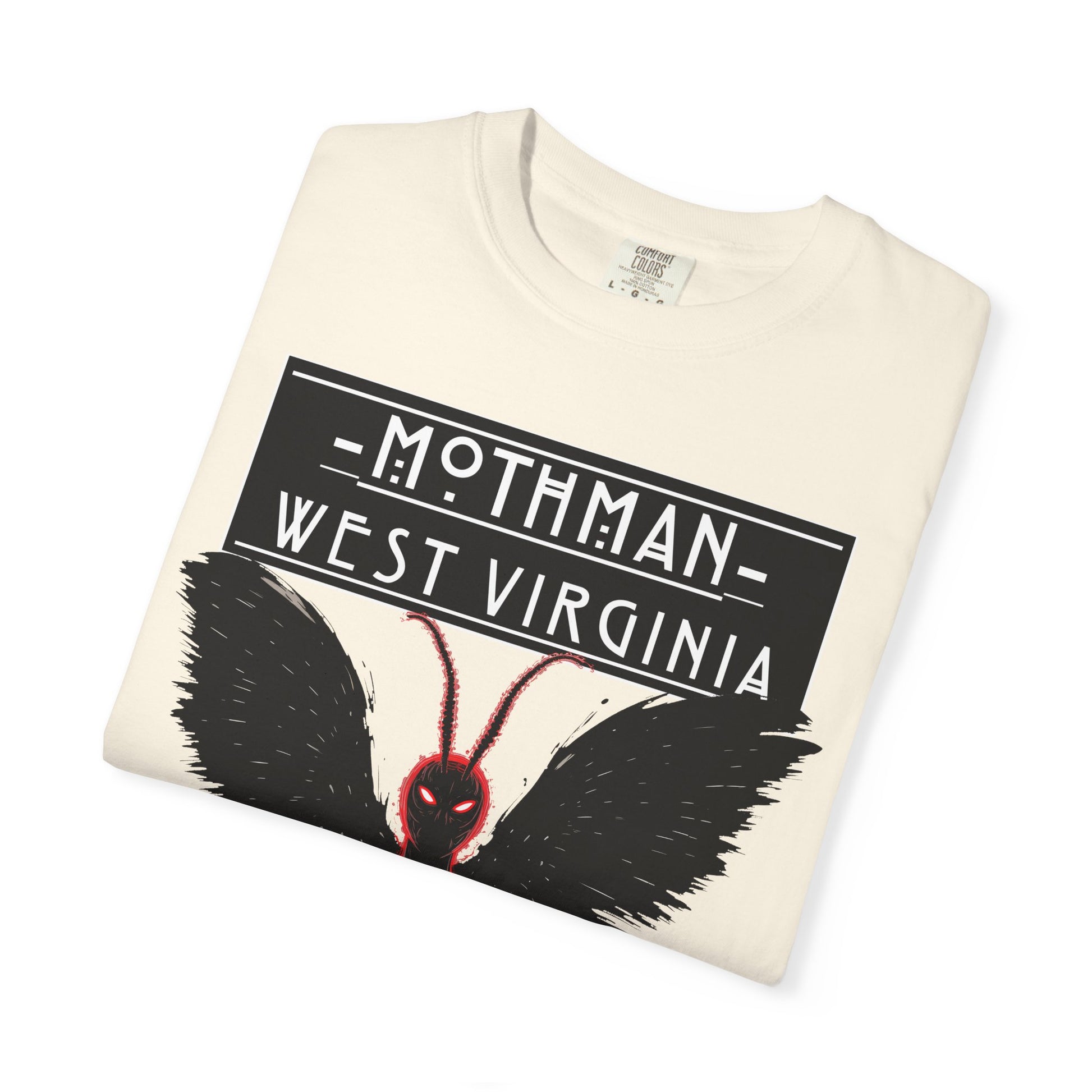 Unisex Garment-Dyed T-shirt | Mothman-Nicodemus Studios
