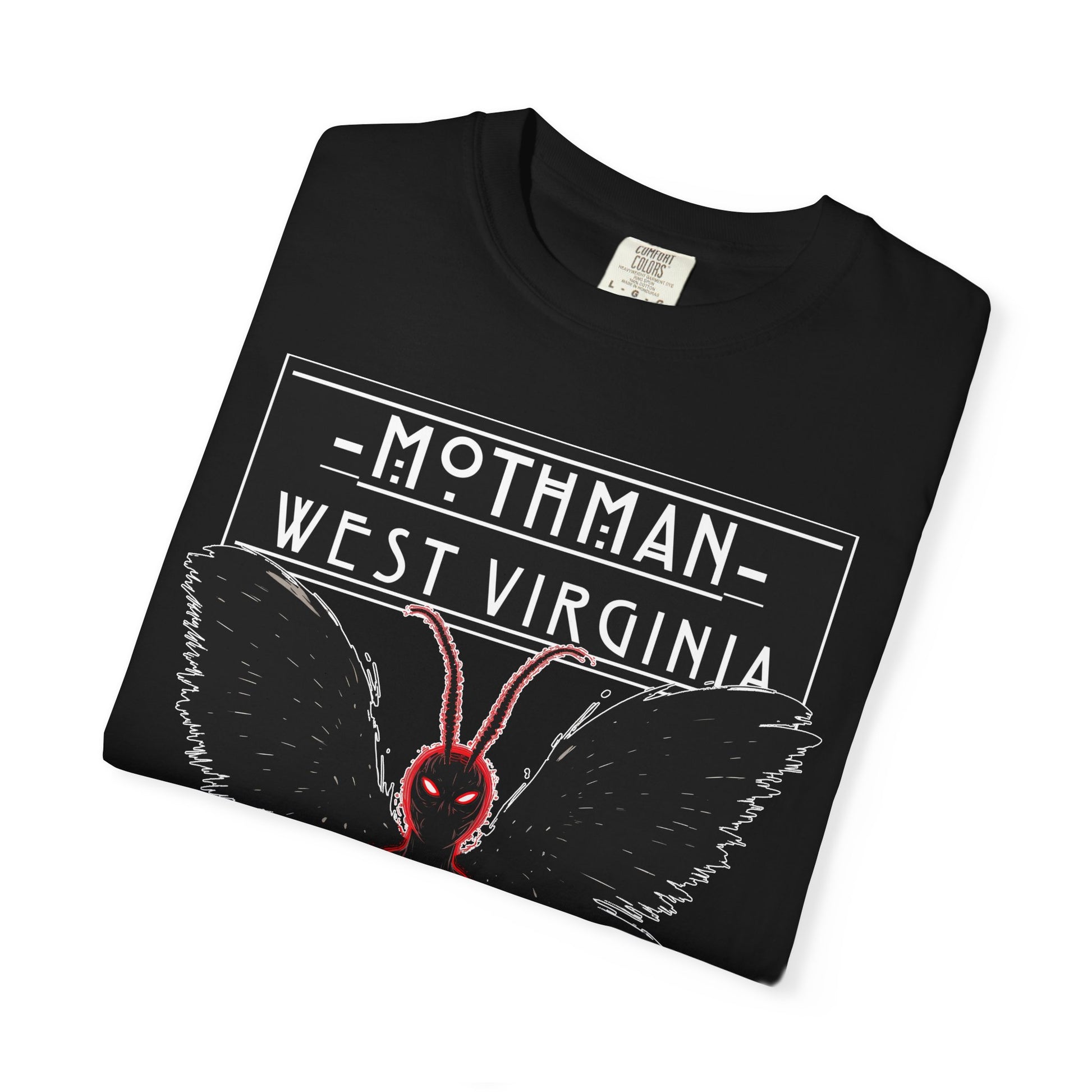 Unisex Garment-Dyed T-shirt | Mothman-Nicodemus Studios