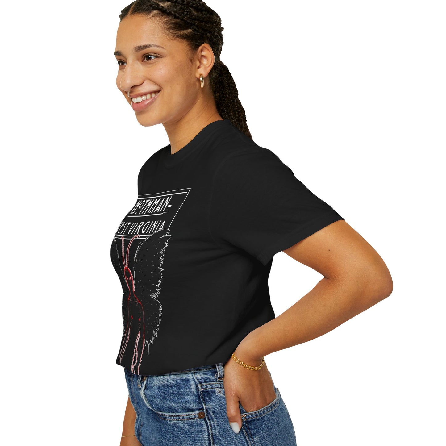 Unisex Garment-Dyed T-shirt | Mothman-Nicodemus Studios