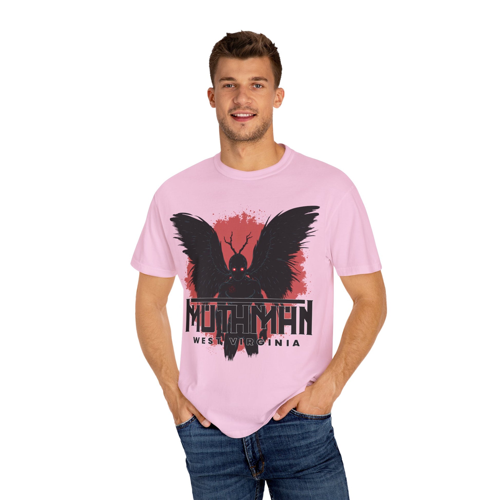 Unisex Garment-Dyed T-shirt | Mothman-Nicodemus Studios