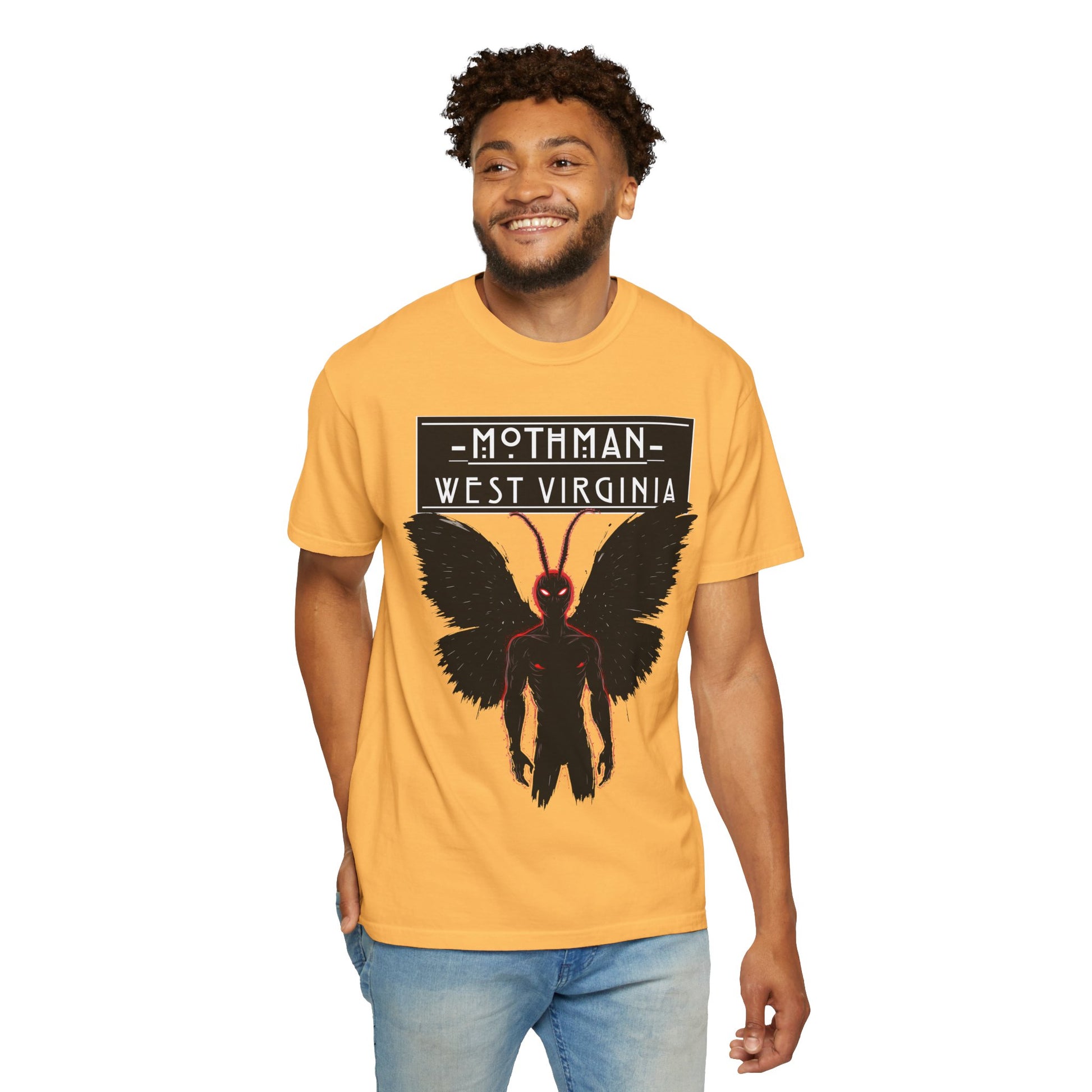Unisex Garment-Dyed T-shirt | Mothman-Nicodemus Studios