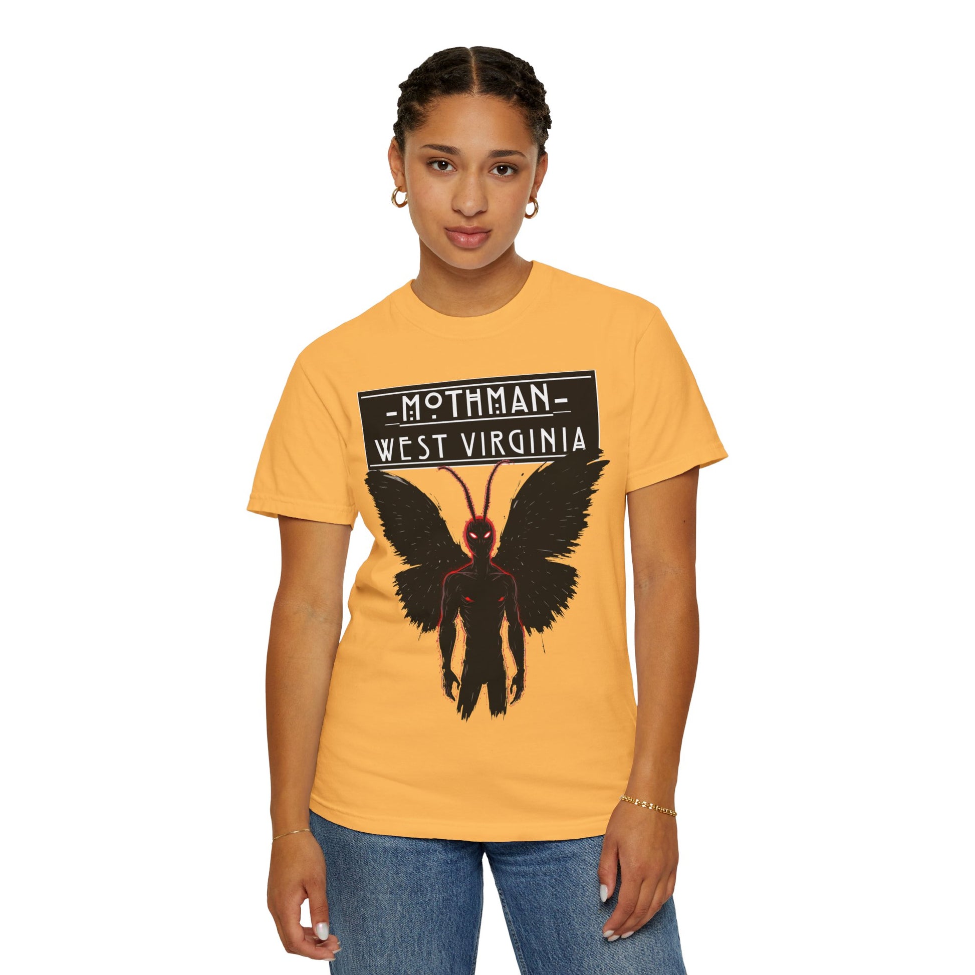 Unisex Garment-Dyed T-shirt | Mothman-Nicodemus Studios