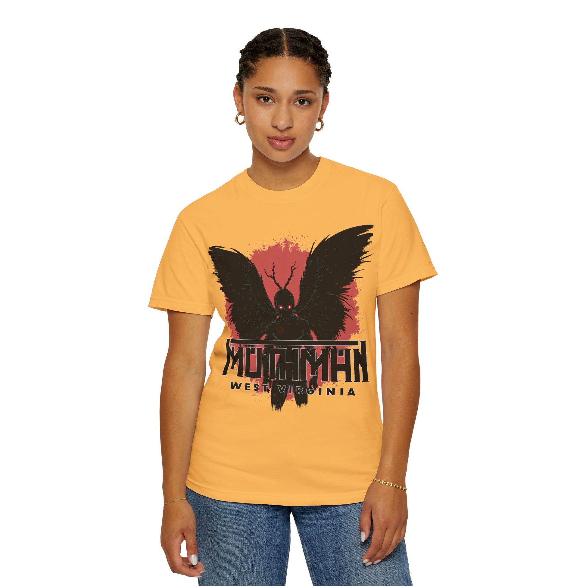 Unisex Garment-Dyed T-shirt | Mothman-Nicodemus Studios
