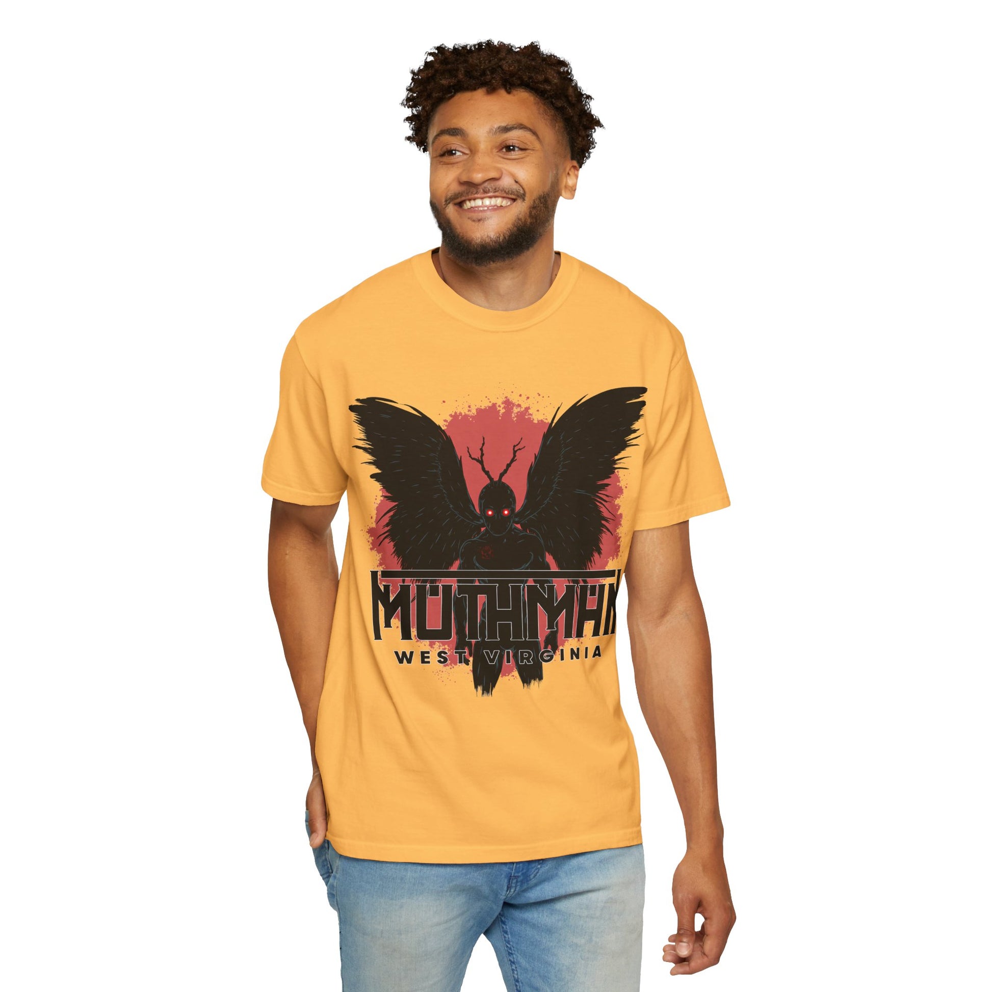 Unisex Garment-Dyed T-shirt | Mothman-Nicodemus Studios