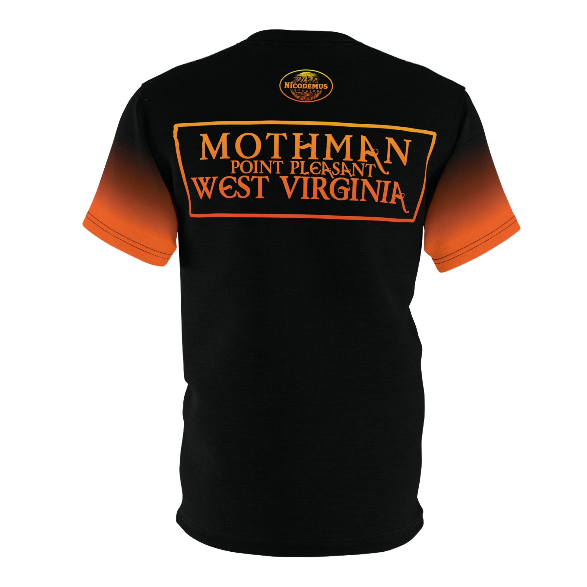 Unisex Graphic Tee Shirt | "Buff Mothman" by Nicodemus Studios-Nicodemus Studios