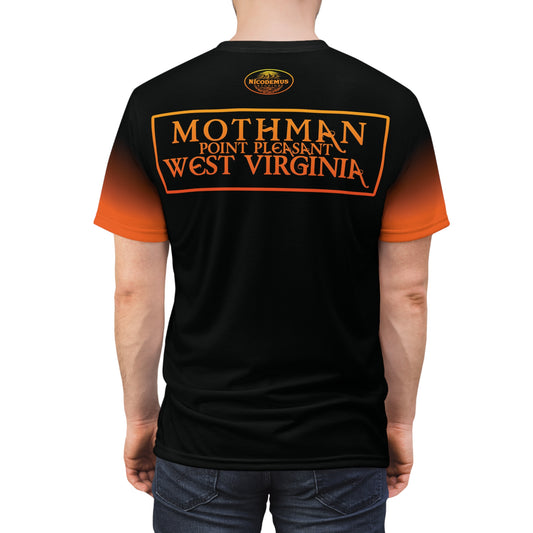 Unisex Graphic Tee Shirt | "Buff Mothman" by Nicodemus Studios-Nicodemus Studios