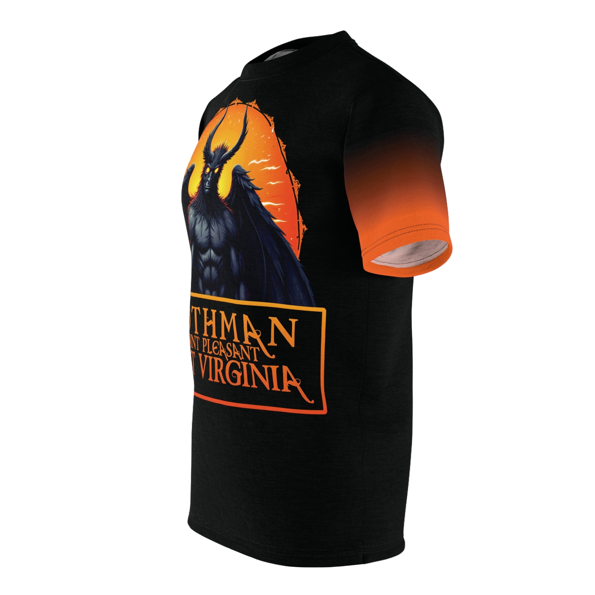 Unisex Graphic Tee Shirt | "Buff Mothman" by Nicodemus Studios-Nicodemus Studios